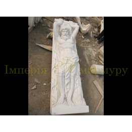 Скульптура из мрамора Атлант 16-42